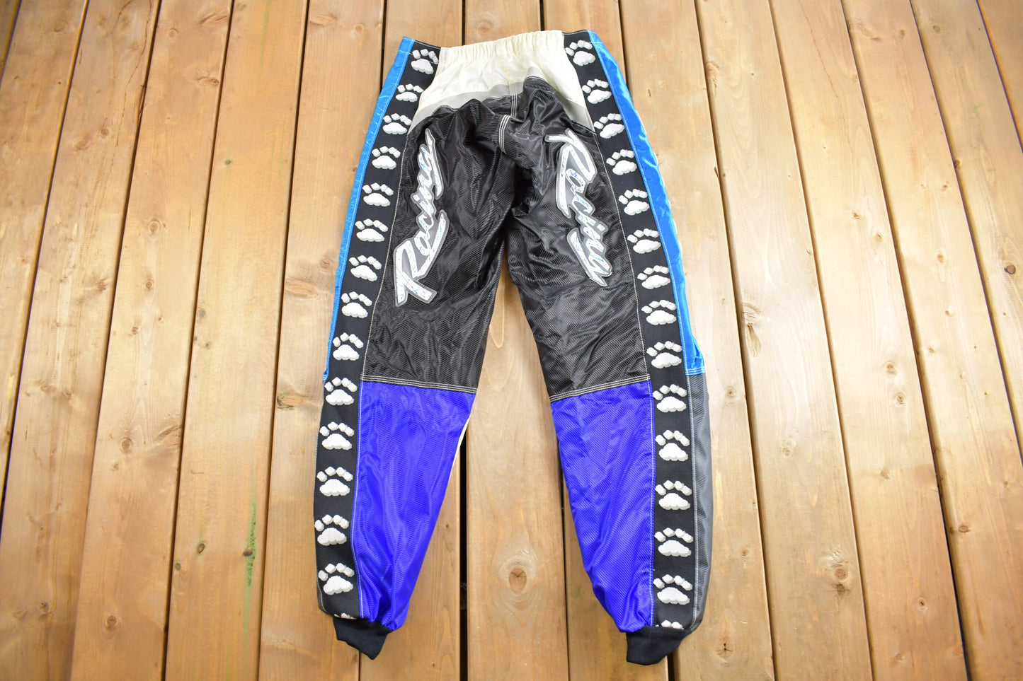 Vintage 1990s Ocelot Racing Motocross Pants Size 29 x 32 / Streetwear / Dirt Biking Pants / Racing Pants / Motocross