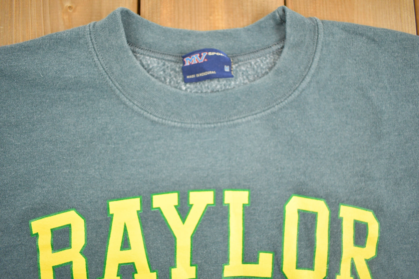 Vintage 1990s Baylor University Collegiate Sweatshirt / Texas / Vintage / Sportswear / Americana