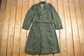 Vintage 1950s Wool Trench Coat