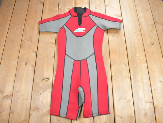 Vintage Adrenaline Kids Wet Suit / Size M Kids / Surf Gear / Wet Suit / Surf Wear