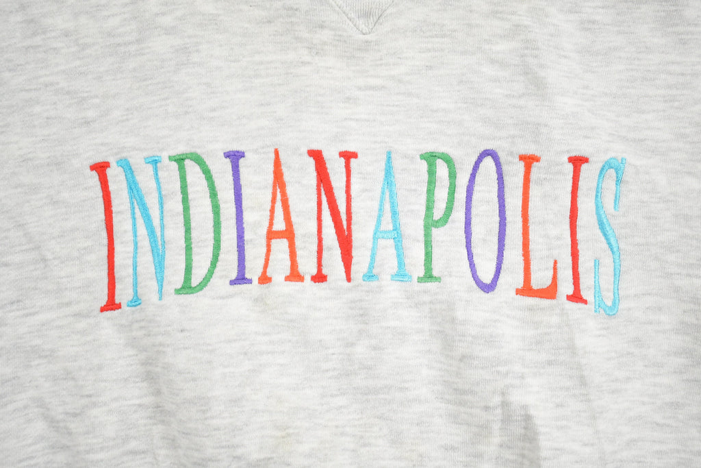 Vintage 1990s Logo 7 Indianapolis Crewneck Sweatshirt