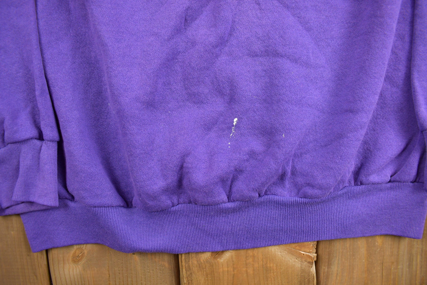 Vintage 1980s Purple Tultex Blank Crewneck Sweatshirt / 80s Crewneck / Made In USA / Essential / Streetwear / 80s Blank / Size Large