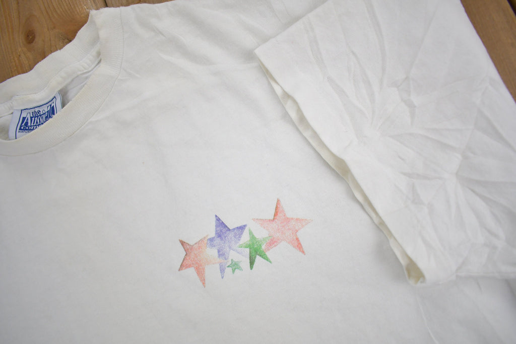 Vintage 1990s "The Only Ladder To The Stars Is Woven With Dreams" Graphic T Shirt