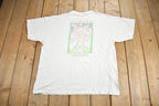 Vintage 1990s "The Only Ladder To The Stars Is Woven With Dreams" Graphic T Shirt