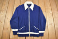 Vintage 1970s Puritan Spear Collar Zip Up Shirt Light Jacket