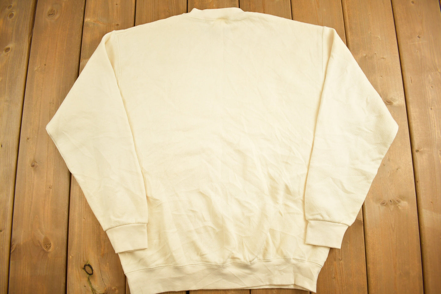 Vintage 1990s Blank Lee Heavyweight Crewneck Sweatshirt / 90s Crewneck / Vintage Lee / Streetwear / 90s Blank / Vintage