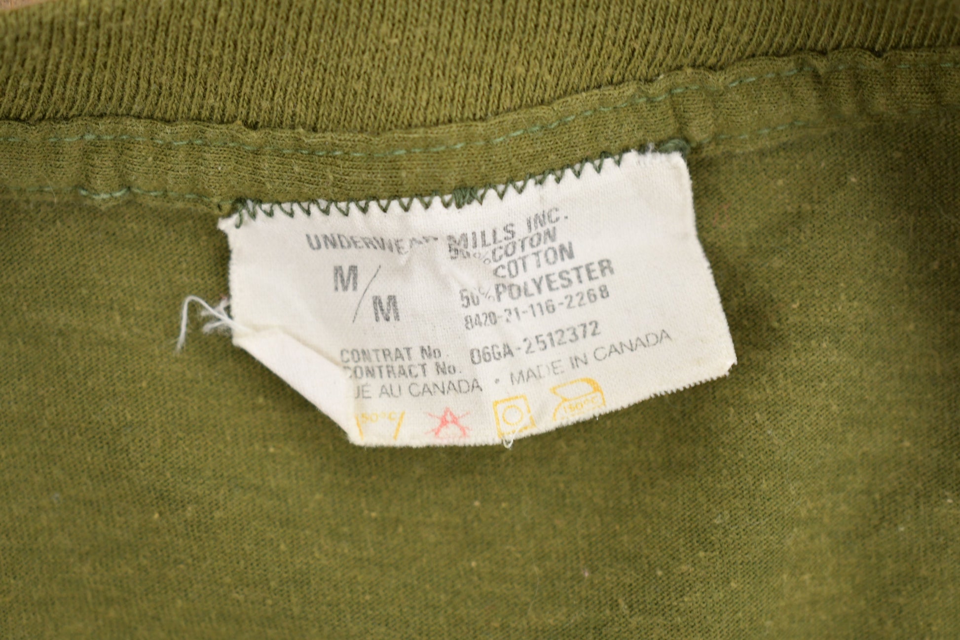 Vintage 1970s K-OSS Commando Camp Graphic T Shirt