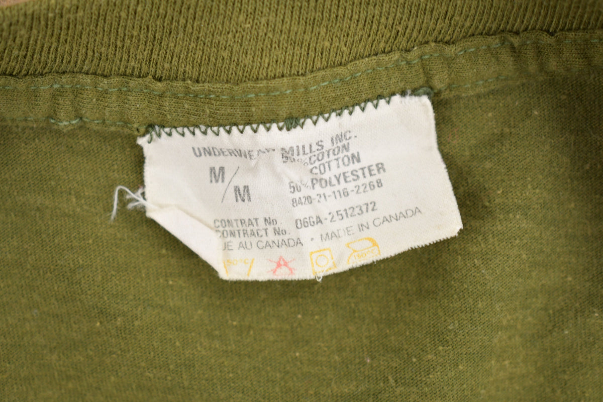 Vintage 1970s K-OSS Commando Camp Graphic T Shirt