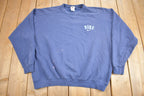 Vintage 1990s Nike Distressed Mini Logo Crewneck Sweatshirt