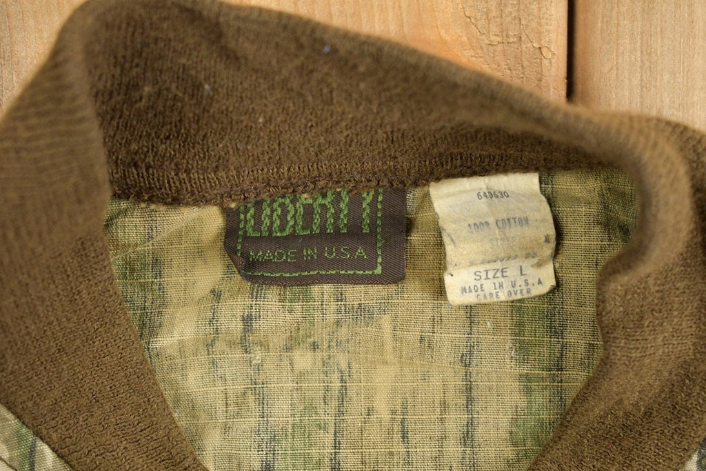 Vintage 1990s Liberty Camo Light Bomber Jacket