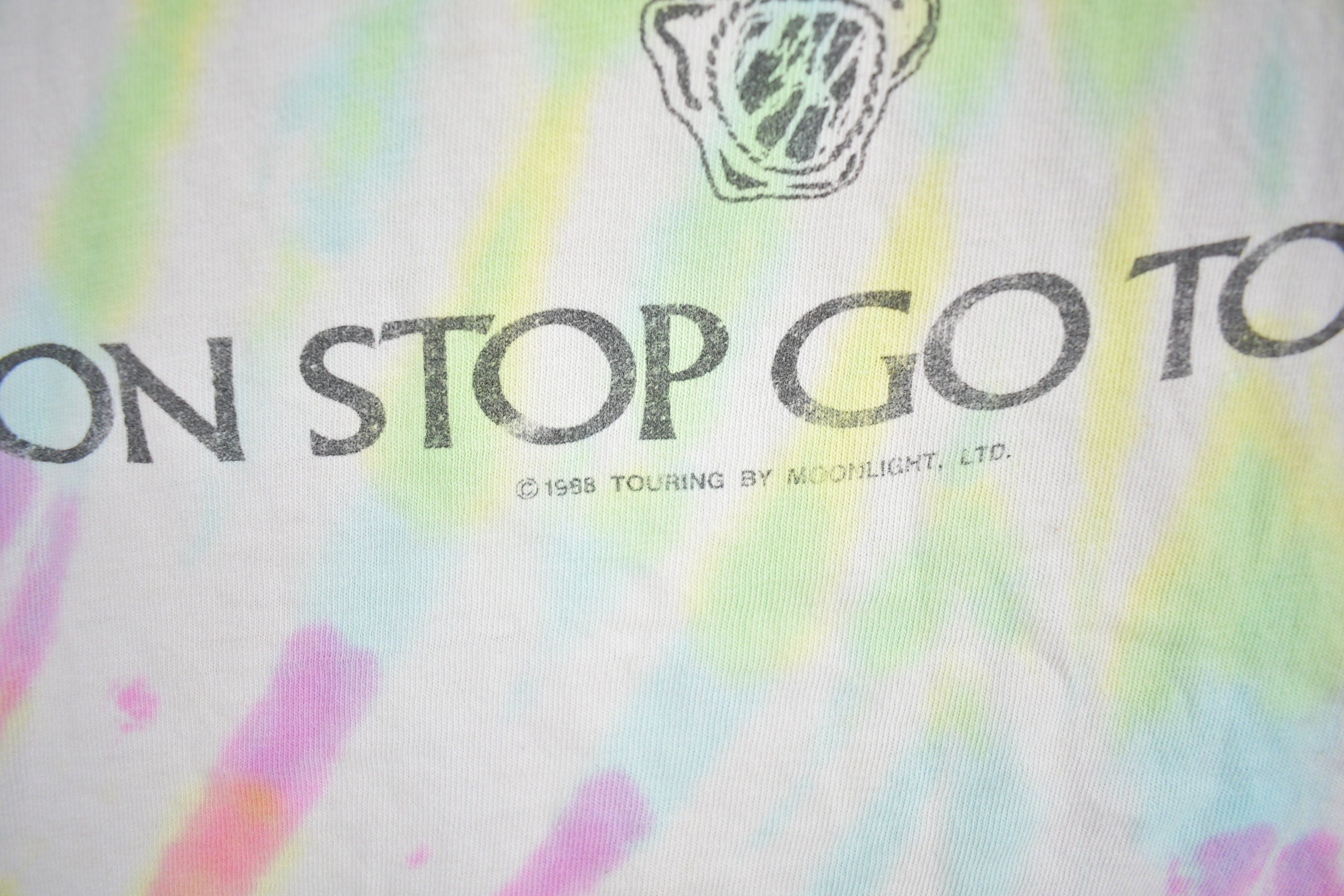 Vintage 1988 Robert Plant Non Stop Go Tour T-shirt