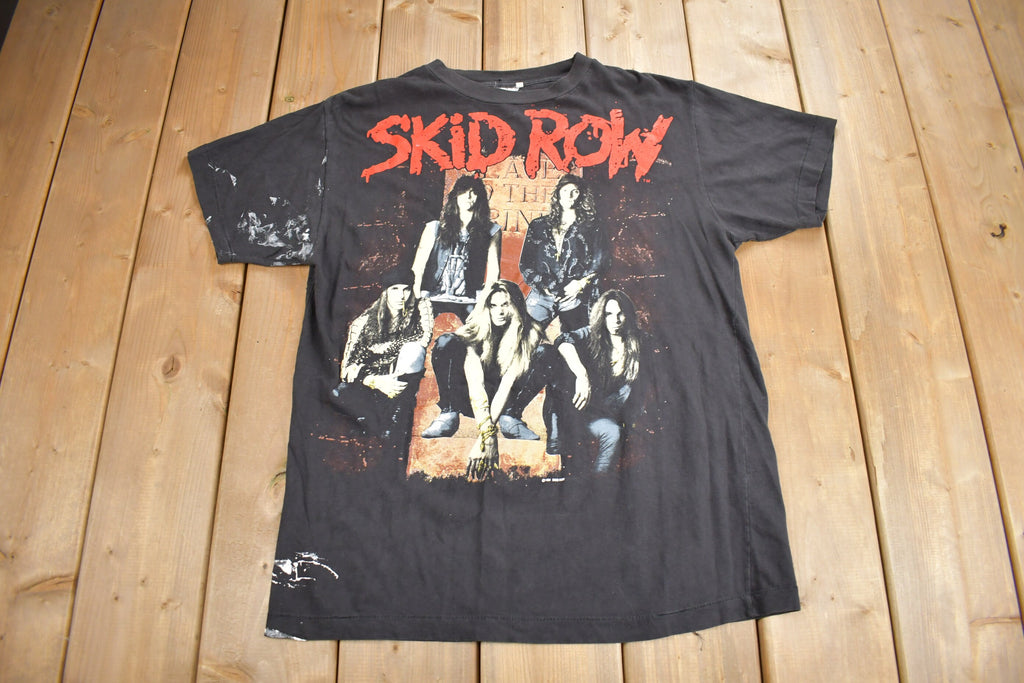 Vintage 1991 Skid Row Band T-shirt