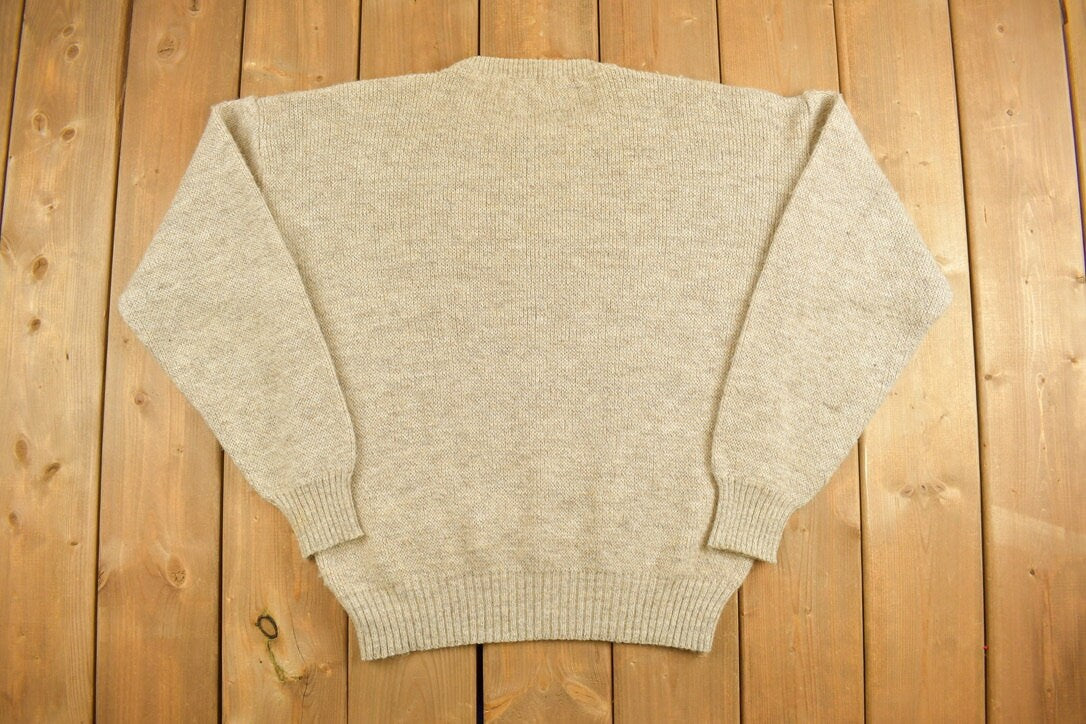 Vintage 1970s Grenadier Striped Knitted Sweater