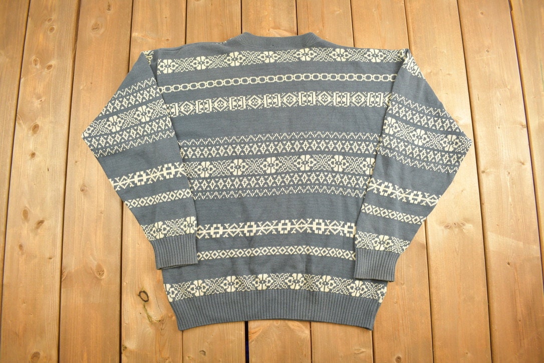 Vintage 1990s London Fog Outdoors Unlimited Knit Sweater