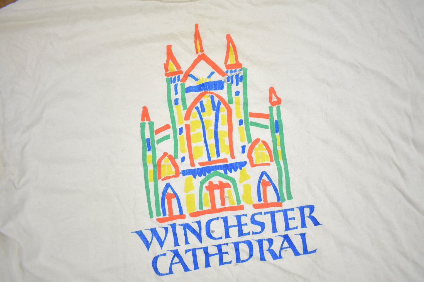 Vintage 1990s Winchester Cathedral Graphic T Shirt / Vintage T Shirt / Streetwear / Graphic Tee / Single Stitch / Made In USA