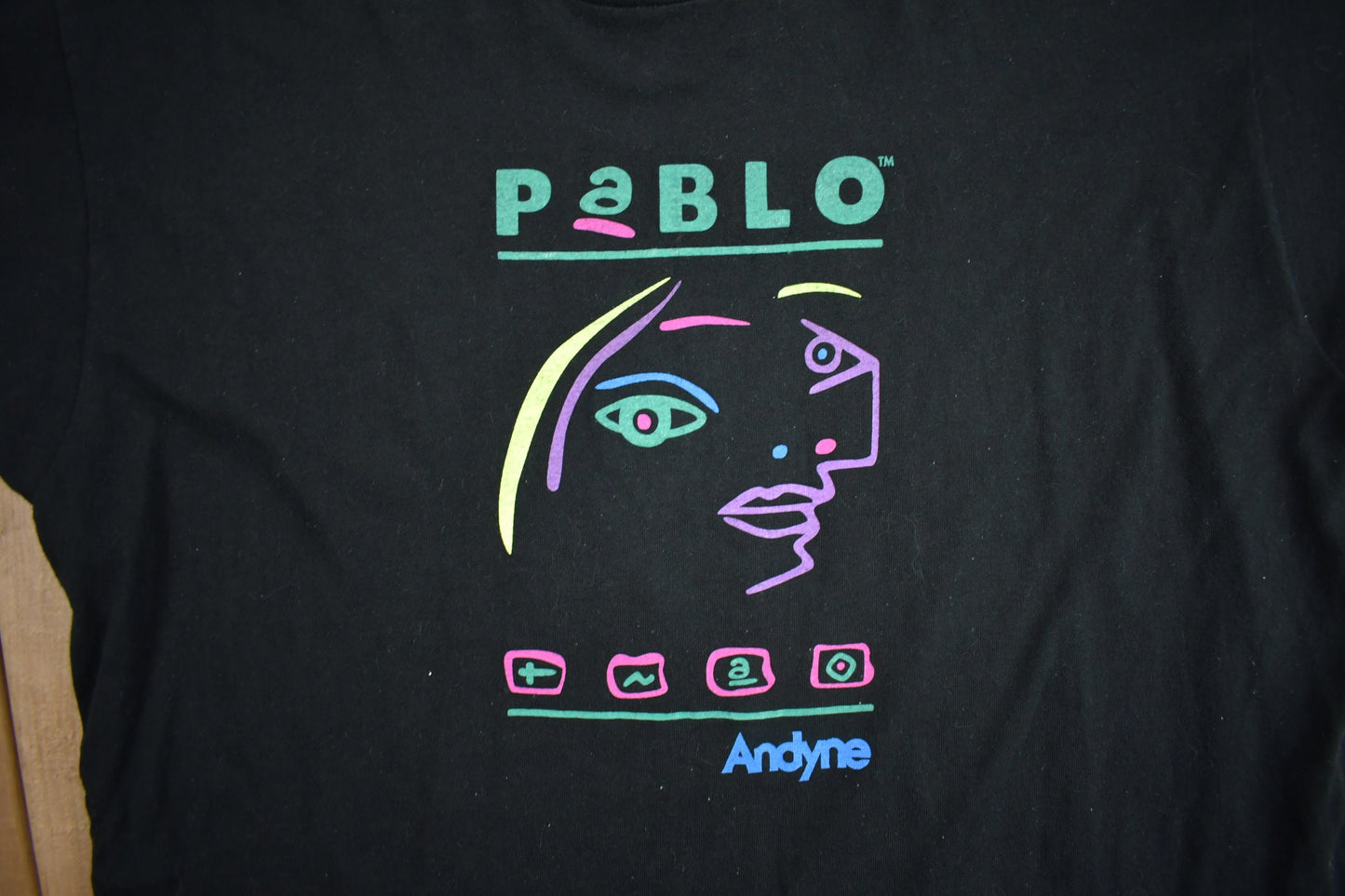 Vintage 1990s Pablo Picasso Andye Art Graphic T Shirt / Vintage T Shirt / Streetwear / Graphic Tee / Single Stitch / Made In Canada