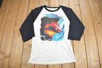 Vintage 1985 ZZ Top Afterburner Tour Raglan Band T-shirt