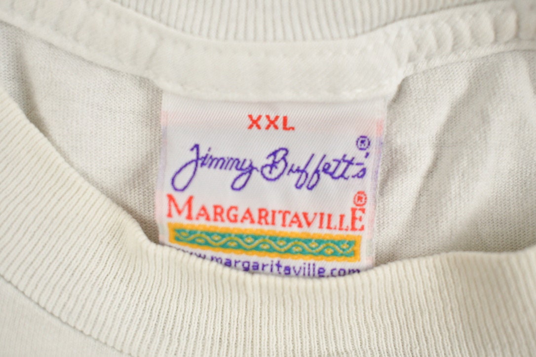 Vintage Y2K Jimmy Buffetts Margaritaville Graphic T-Shirt