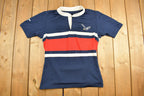 Vintage 1970s Barbarian Pro Fit Eagle Embroidered Polo Shirt