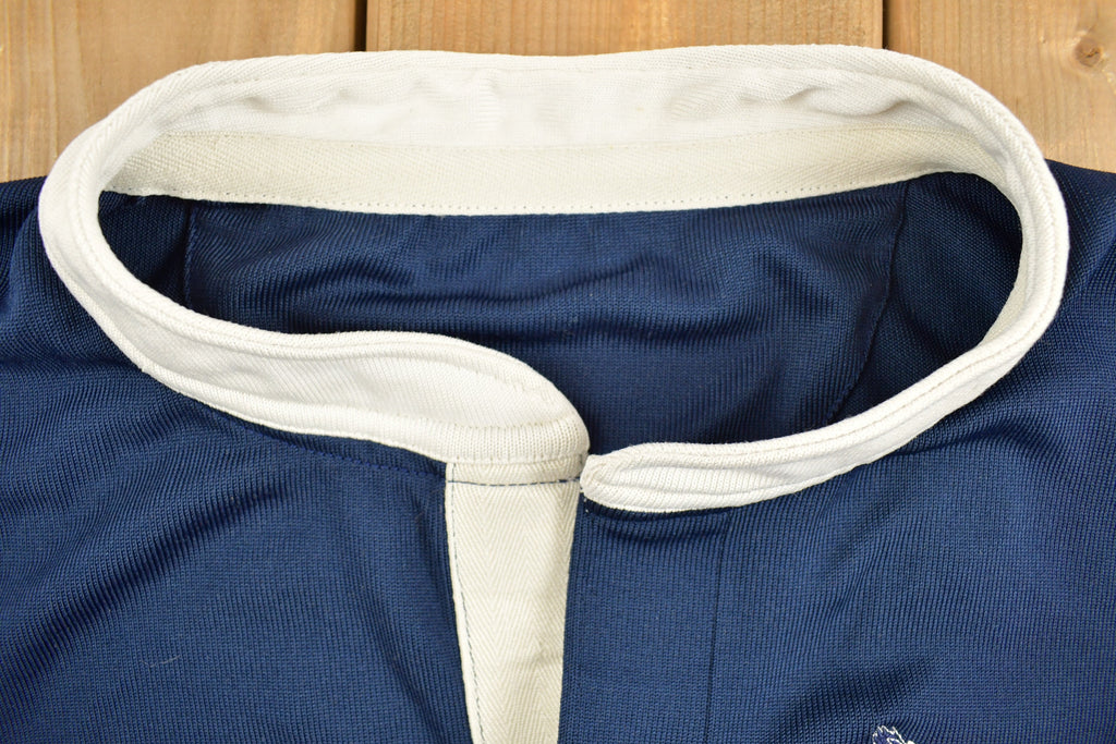 Vintage 1970s Barbarian Pro Fit Eagle Embroidered Polo Shirt