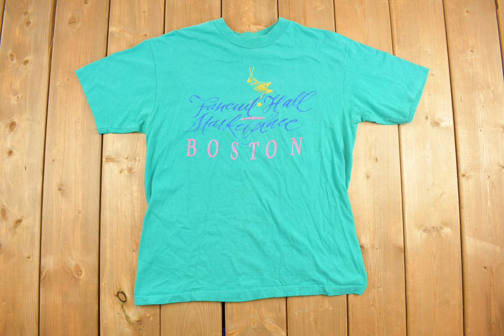 Vintage 1980s Boston Graphic T-Shirt