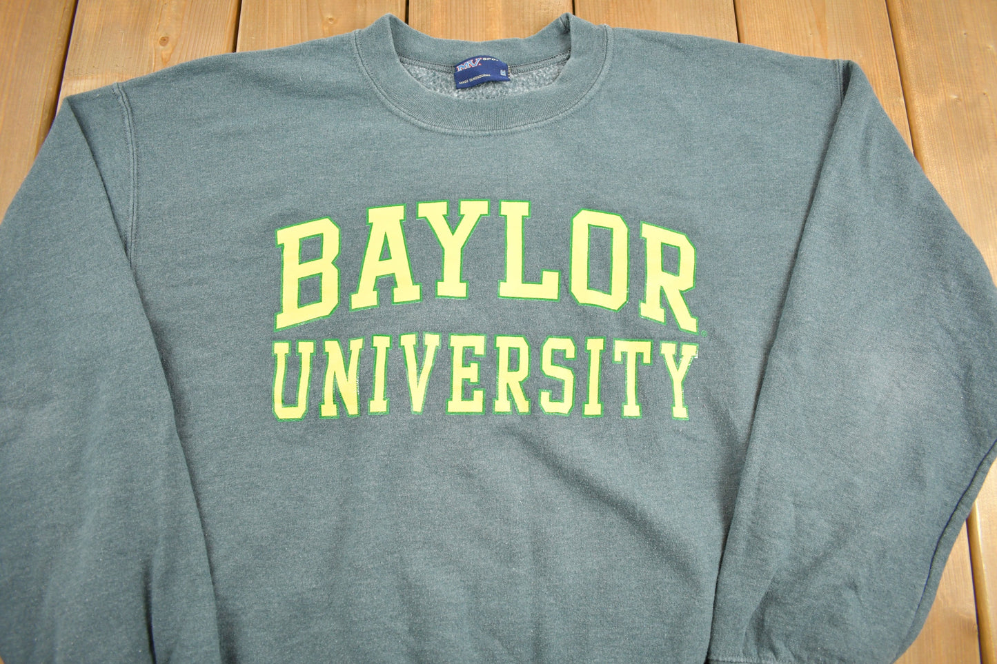 Vintage 1990s Baylor University Collegiate Sweatshirt / Texas / Vintage / Sportswear / Americana