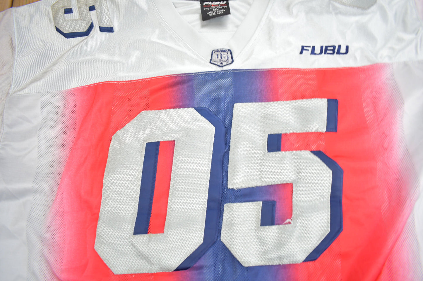 Vintage 1990s FUBU Football Jersey / Sportswear / 90s Hip Hop / Streetwear / Embroidered / Vintage Hip Hop / FUBU