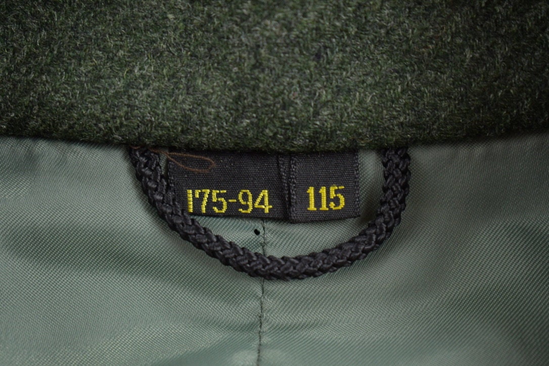 Vintage 1950s Wool Trench Coat