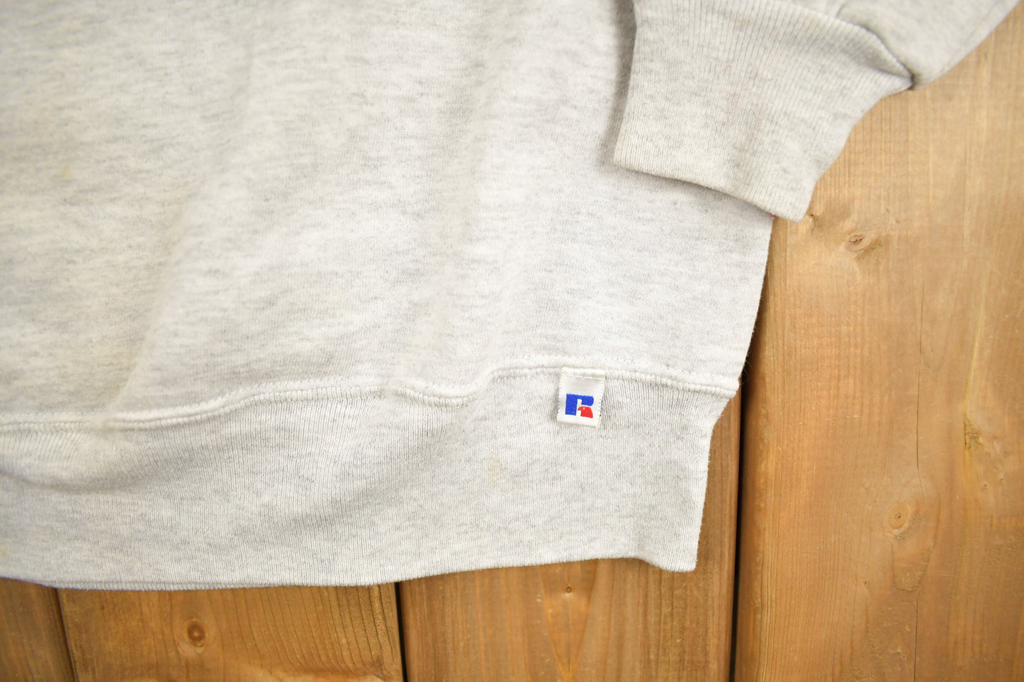 Vintage 1990s Russel Athletic Annunciata Grandma Sweatshirt / Graphic / Sportswear / Americana / Collegiate