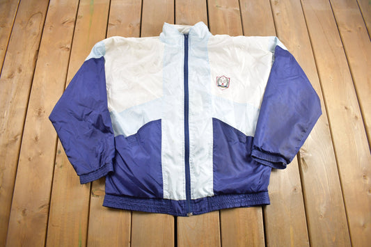 Vintage 1980s Polo Ralph Lauren Tennis Windbreaker / Vintage Ralph Lauren / Color Block / Tennis Jacket / Rare Polo