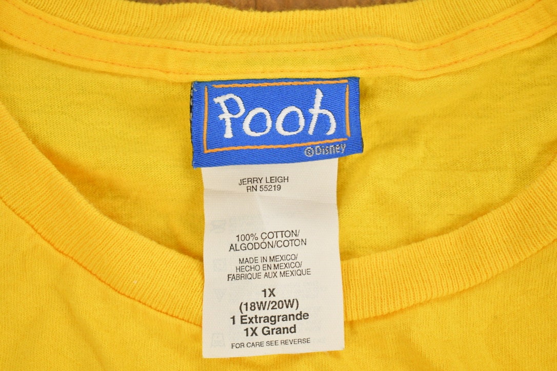 Vintage 1990s Disney Winnie the Pooh Graphic T-Shirt / Cute Winnie The Pooh / Streetwear / Retro Style / 90s Graphic Tee