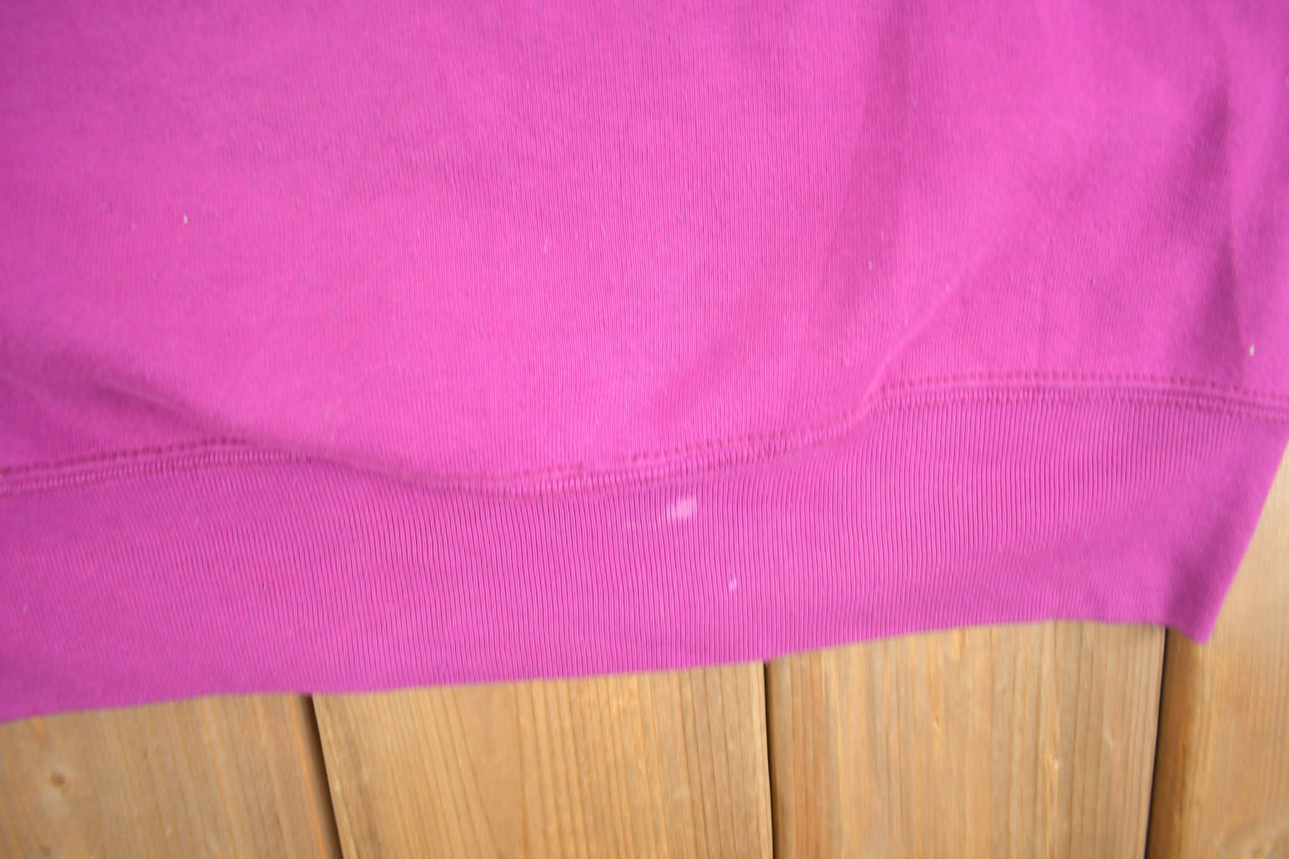 Vintage 1990s BVD Blank Pink Crewneck Sweatshirt / 90s Crewneck / Made In USA / Streetwear / 90s Blank