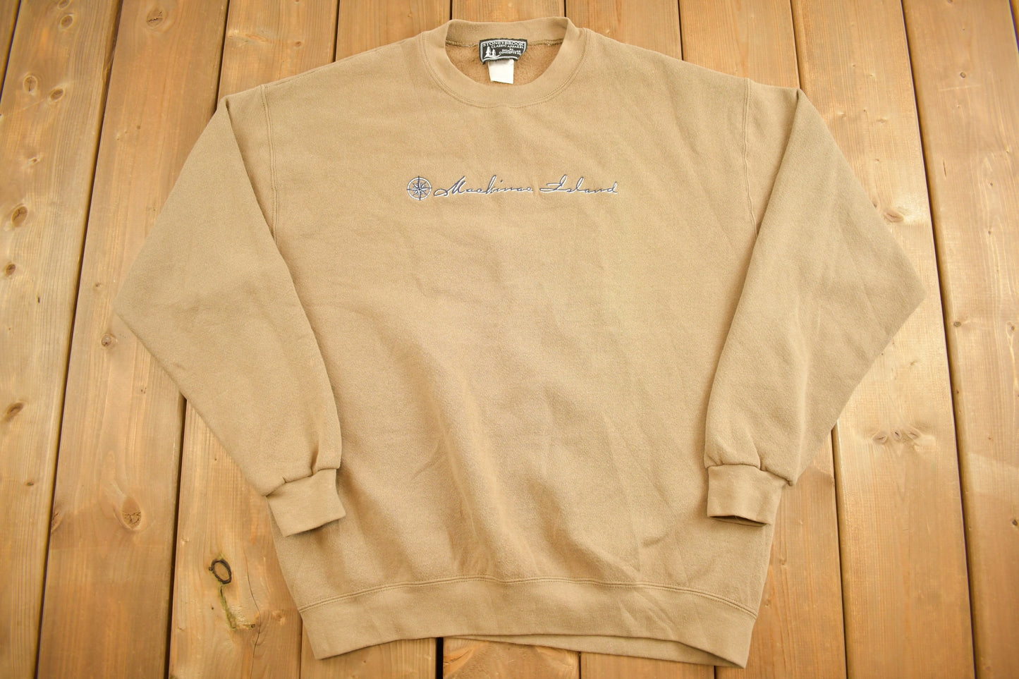 Vintage 1990s Mackinac Island Sweatshirt / 90s Crewneck / Souvenir Sweater / Streetwear / Travel And Vacation / Stoneybrook Classic