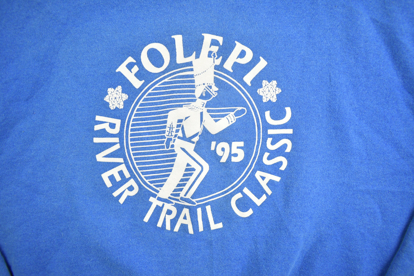 Vintage 1990s Folepi River Trail Classic Sweatshirt / 90s Crewneck / Souvenir Sweater / Streetwear / Athletic Sweatshirt / Made In USA