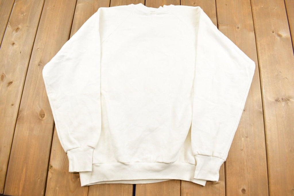 Vintage 1990s 'Sweep' Curling Theme Graphic Print Crewneck Sweatshirt