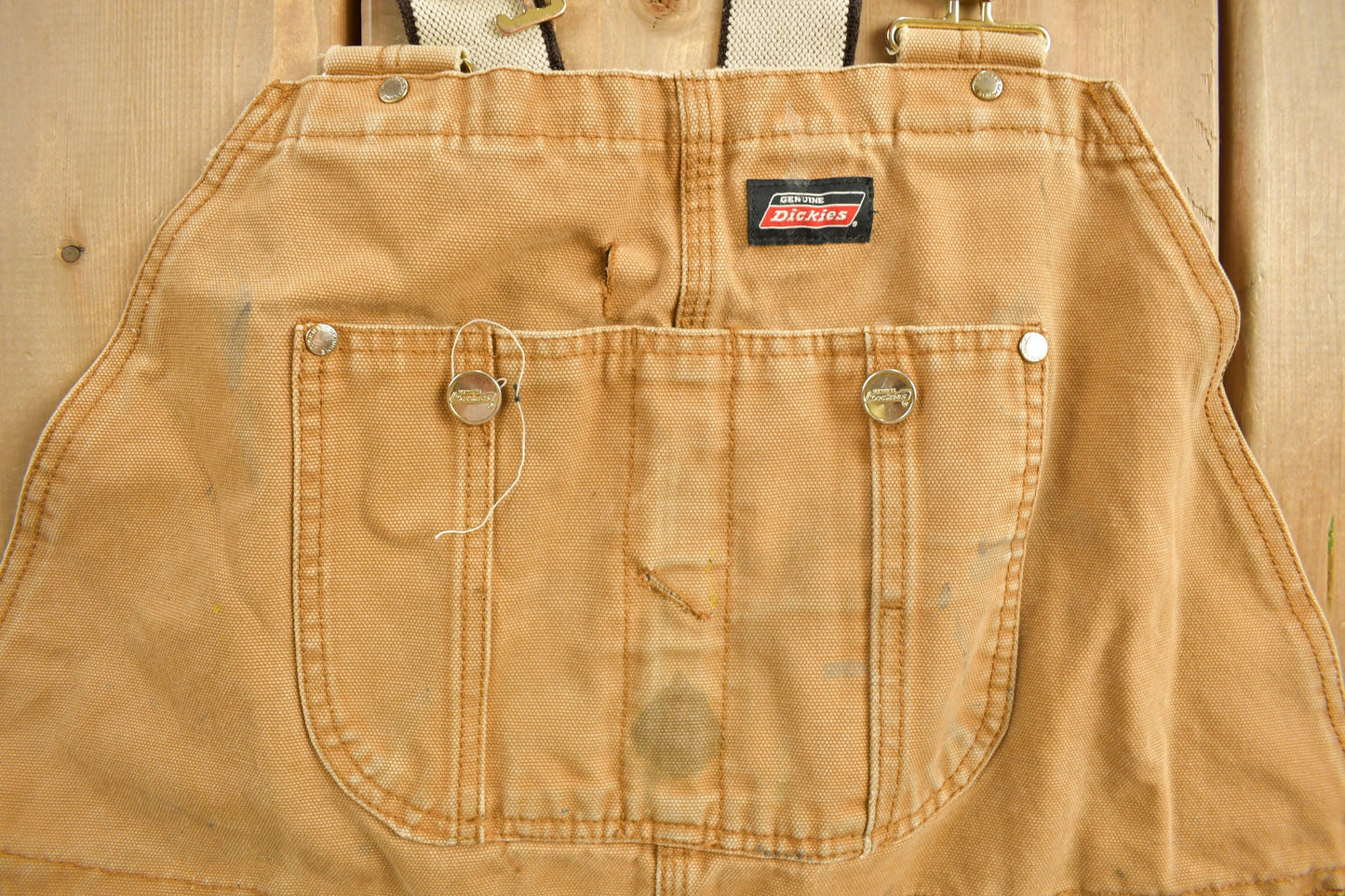 Vintage 1990s Dickies Canvas Overalls size 44 x 29