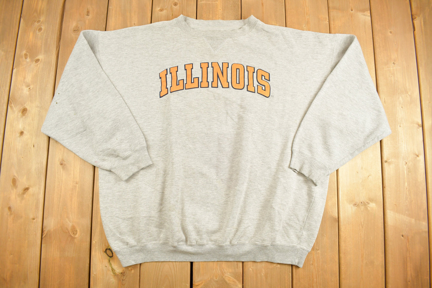 Vintage 1990s Illinois Champs Collegiate Crewneck