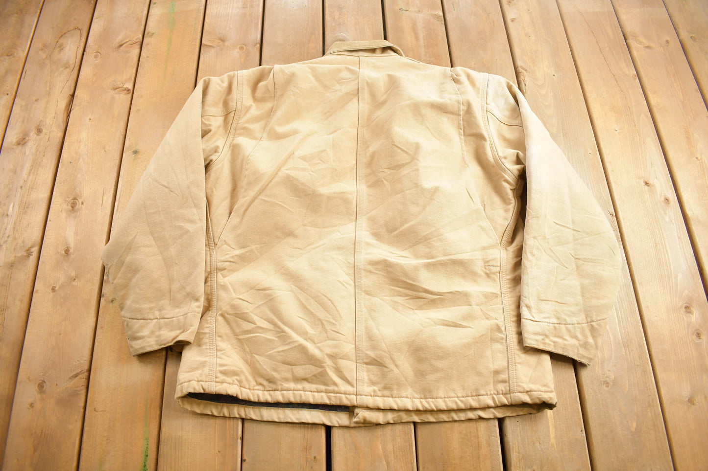 Vintage 1990s Carhartt Blanket Lined Chore Coat