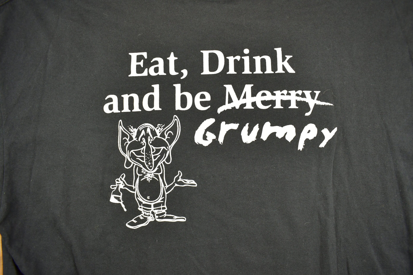 Vintage Y2K Grumpy Troll Brewing Souvenir T Shirt