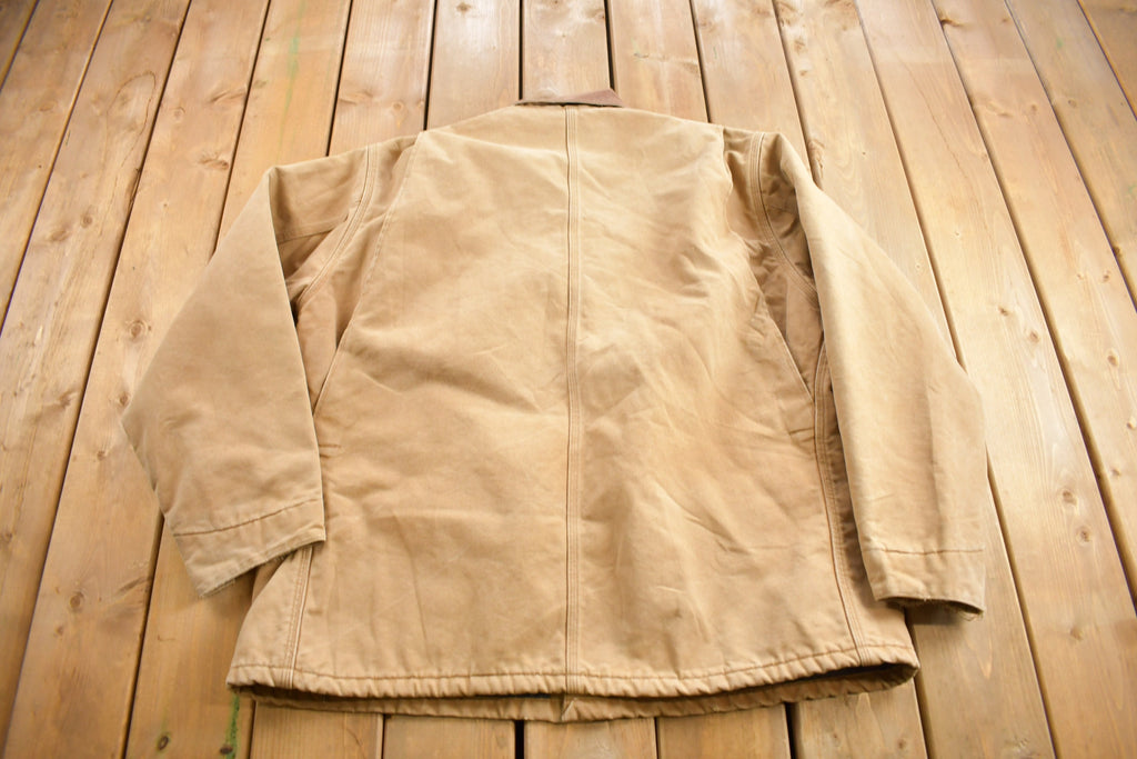 Vintage 1980s Carhartt Blanket Lined Chore Coat