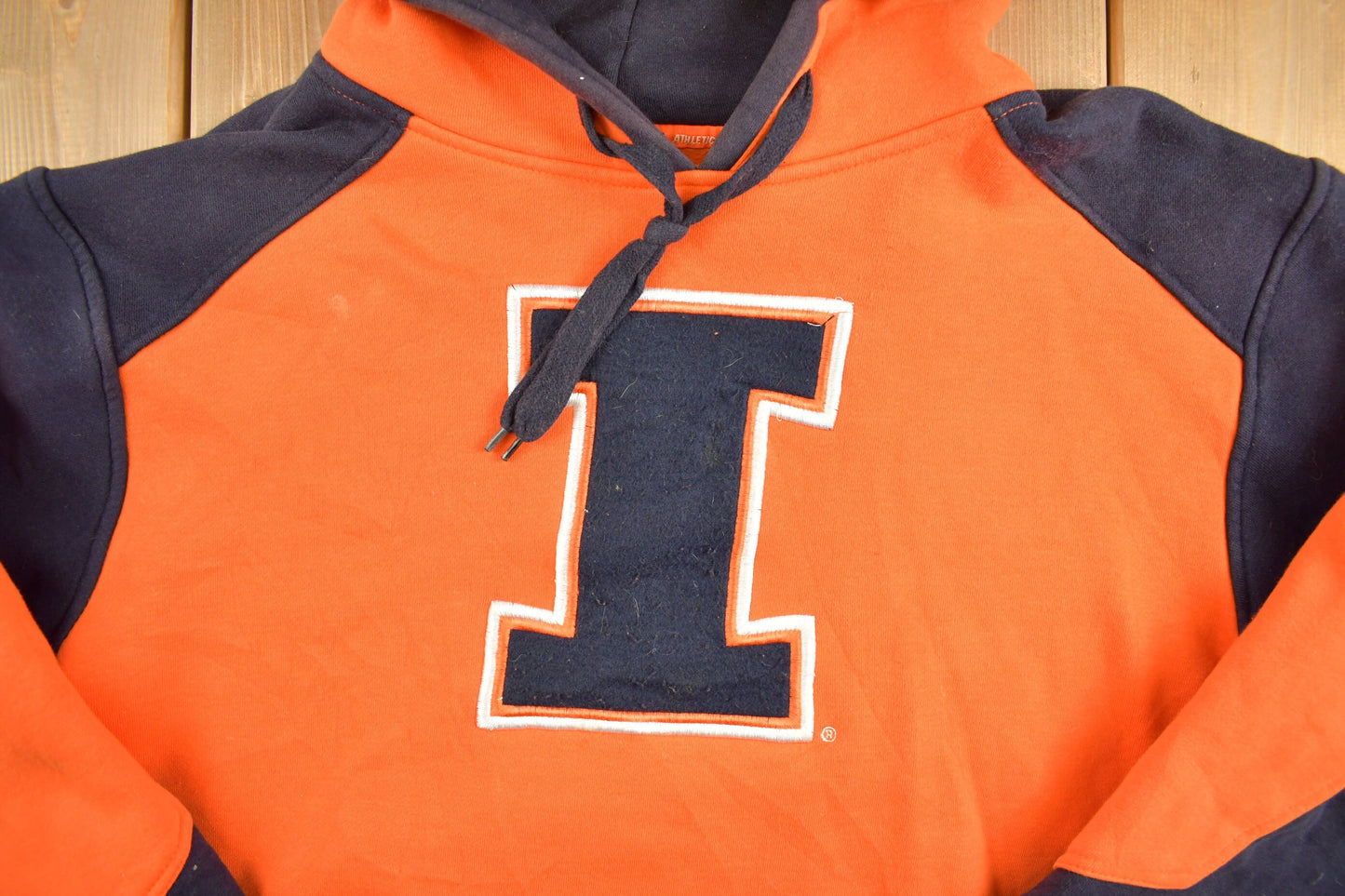 Vintage Illinois University Collegiate Hoodie