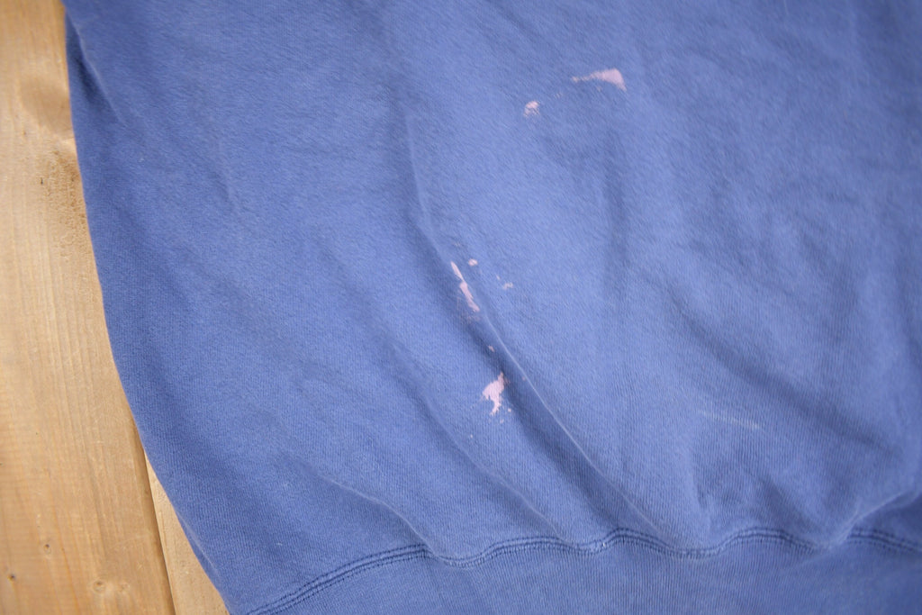 Vintage 1990s Nike Distressed Mini Logo Crewneck Sweatshirt