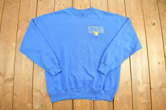 Vintage 1990s Riverton Rams Collegiate Crewneck