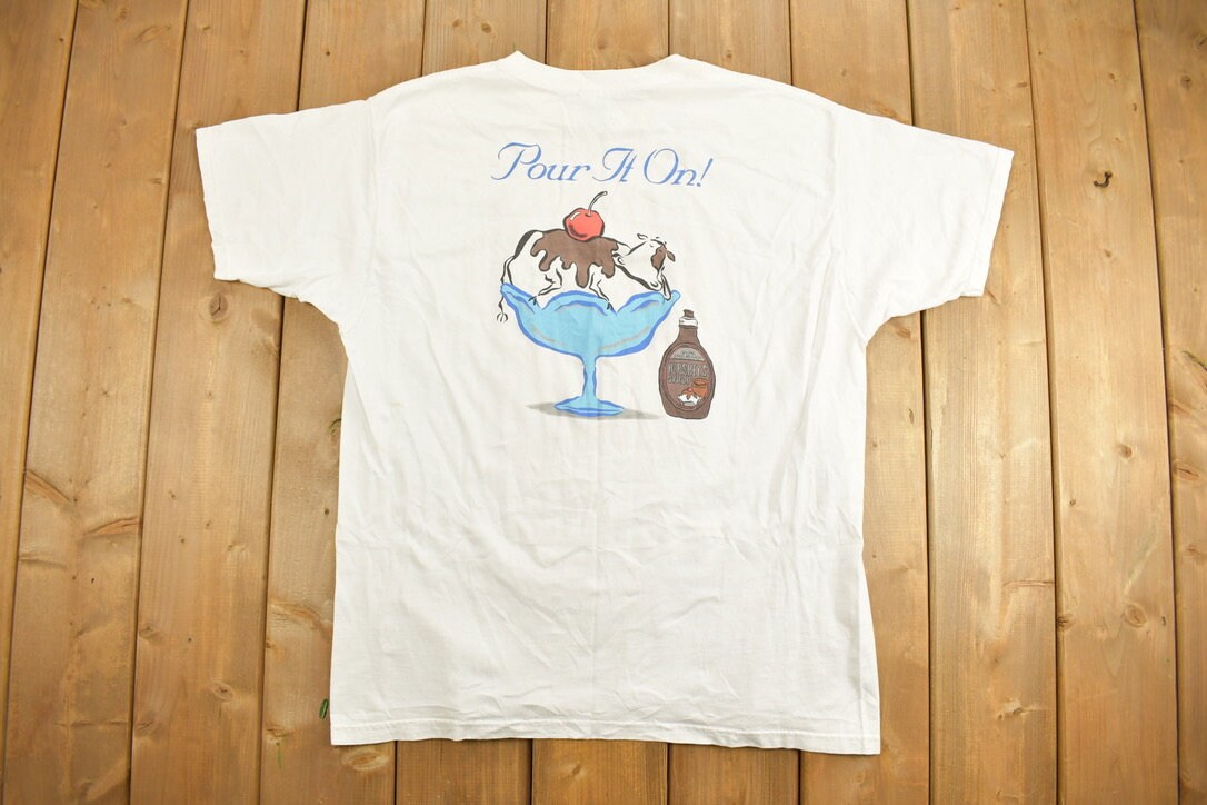 Vintage Hershey's Chocolate Syrup Graphic T Shirt