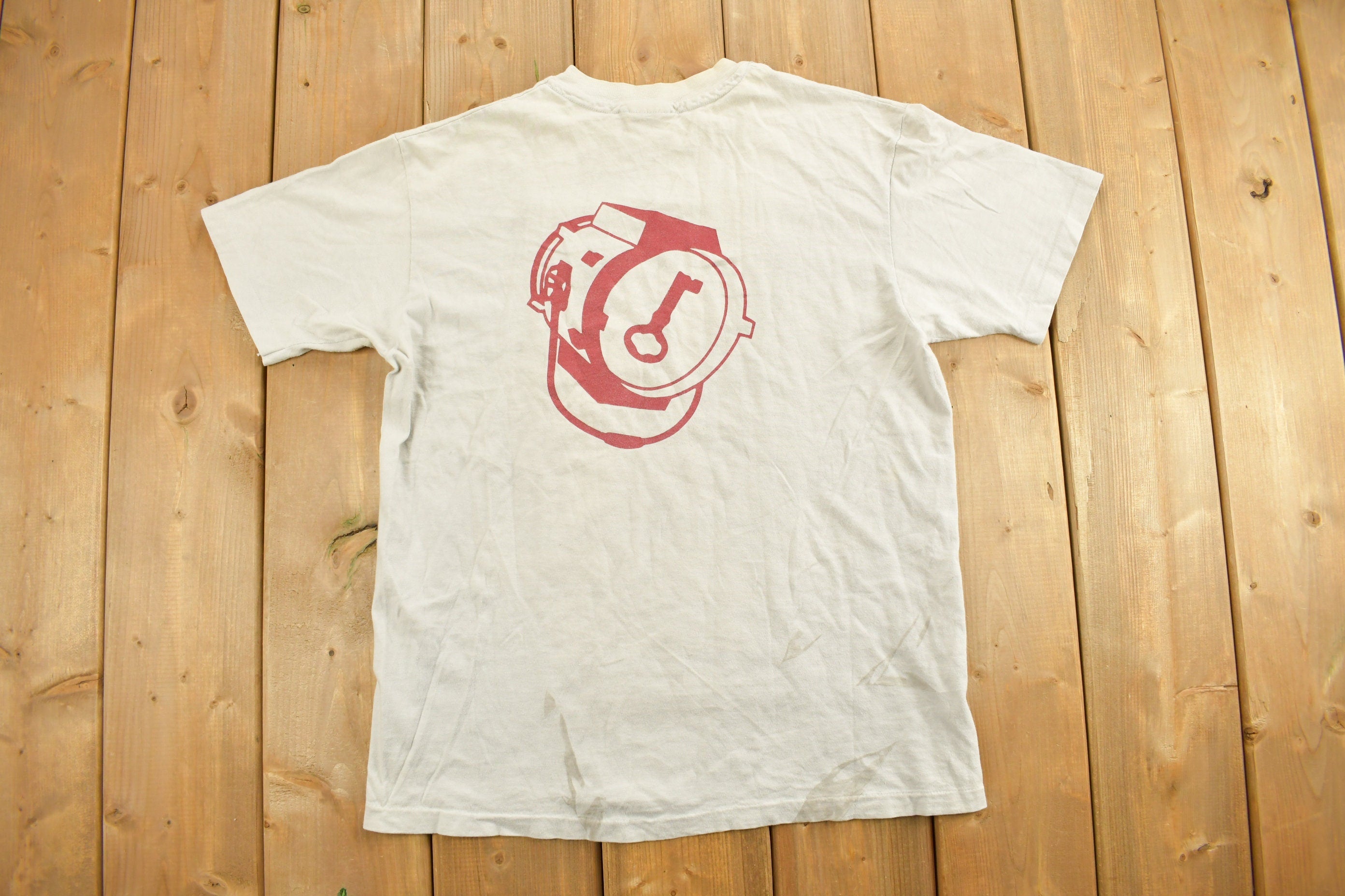 Vintage 1980s Keylite PSI Staff Graphic T-Shirt