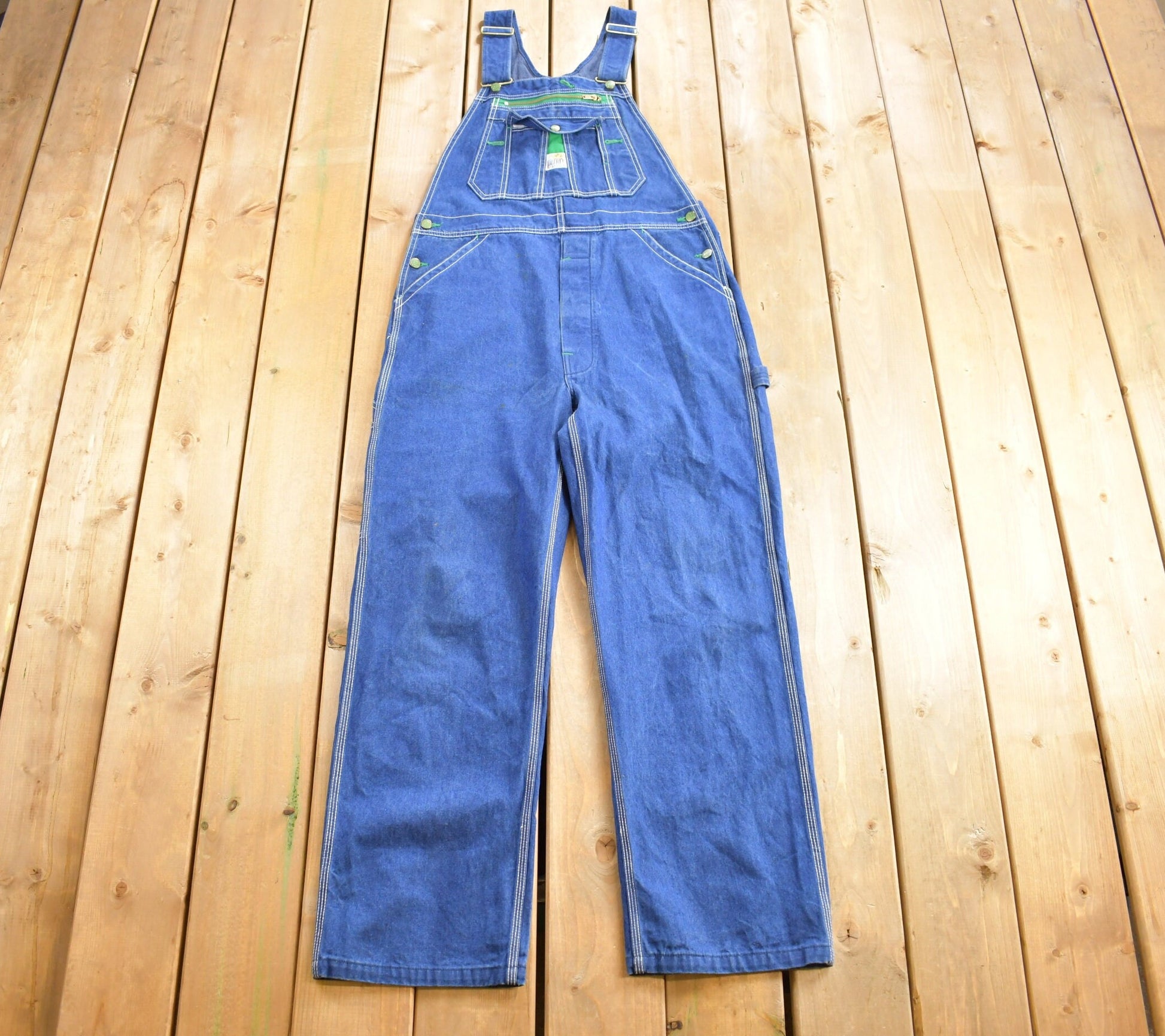 Vintage 1990s Liberty Denim Jean Overalls Size 36 x 30.5