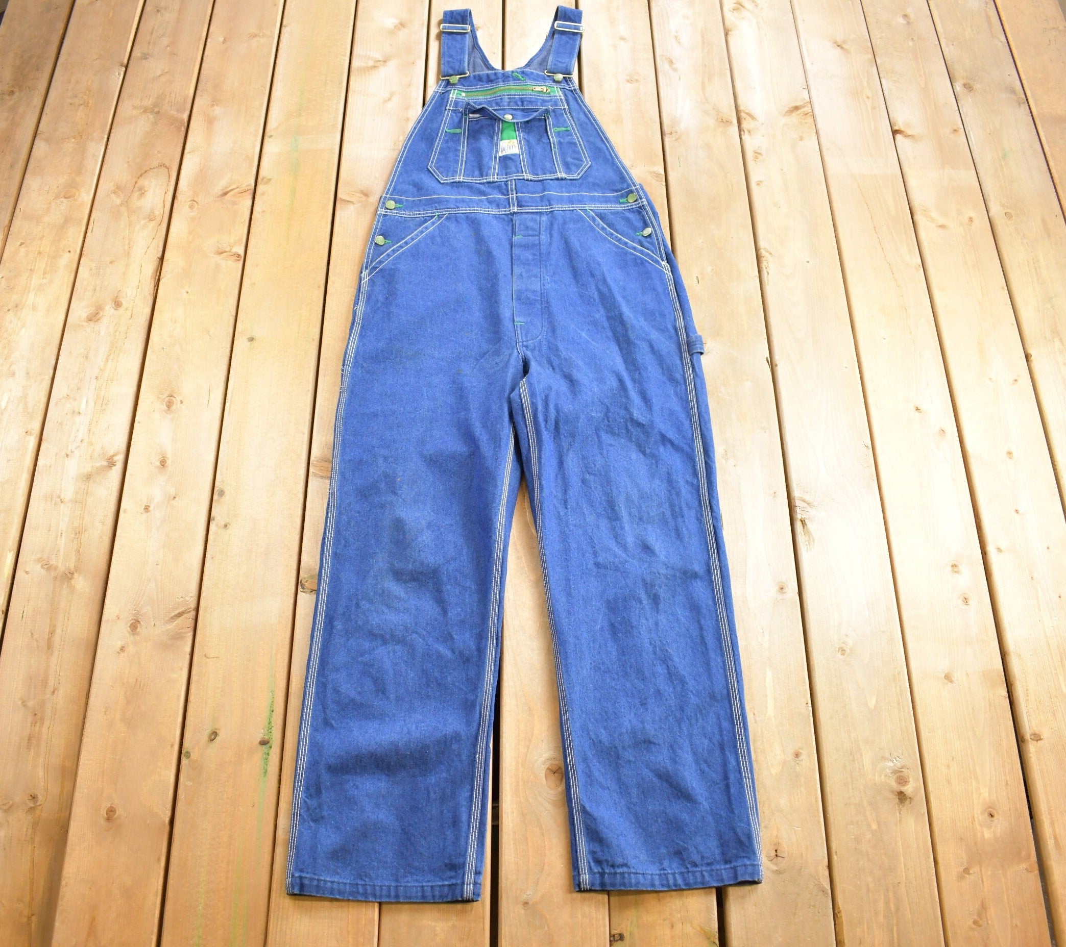 Vintage 1990s Liberty Denim Jean Overalls Size 36 x 30.5
