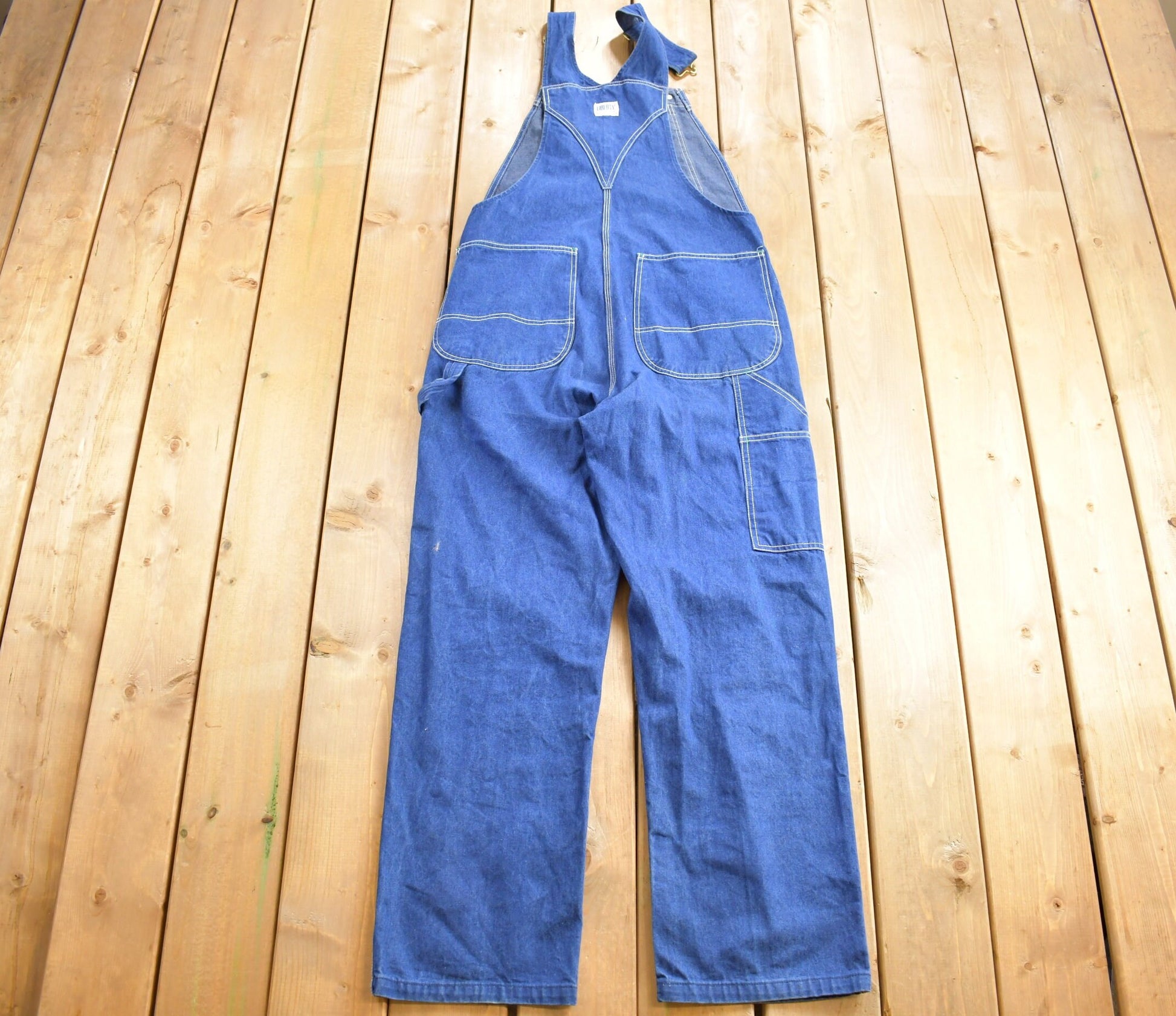 Vintage 1990s Liberty Denim Jean Overalls Size 36 x 30.5