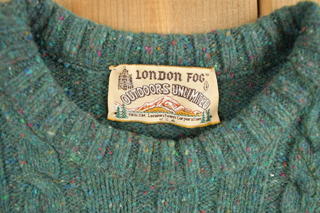 Vintage 1990s London Fog Outdoors Unlimited Knit Sweater
