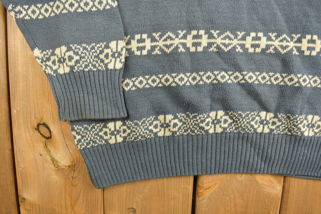 Vintage 1990s London Fog Outdoors Unlimited Knit Sweater